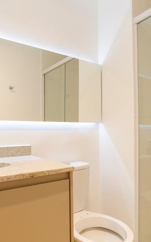 Apartamento para alugar com 60m², 2 quartos e 1 vagaBanheiro Social