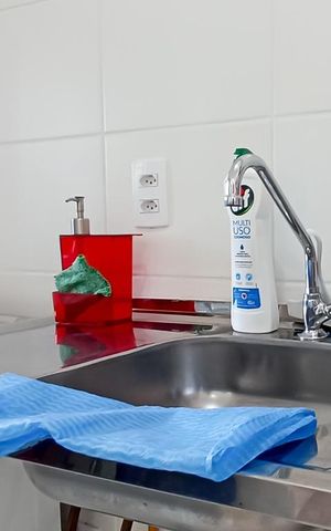 Apartamento à venda com 51m², 2 quartos e 1 vaga Apartamento à venda com 51m², 2 quartos e 1 vagaDetalhe cozinha - Pia