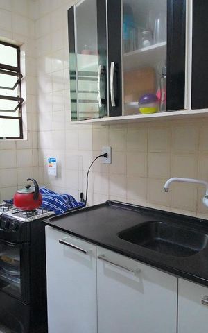 Casa de condomínio à venda com 82m², 2 quartos e 1 vagaCozinha