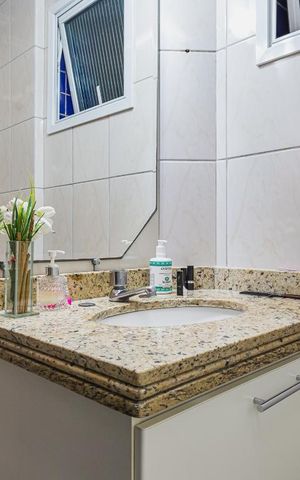 Apartamento à venda com 90m², 2 quartos e 2 vagasBanheiro