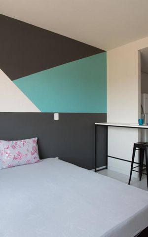 Apartamento para alugar com 23m², 1 quarto e 1 vagaKitnet