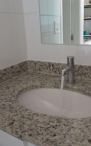 Apartamento para alugar com 23m², 1 quarto e 1 vagaBanheiro - pia