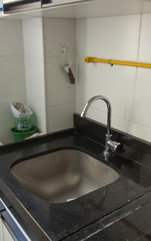 Apartamento à venda com 40m², 2 quartos e 1 vagaCozinha - Torneira
