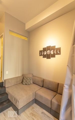 Studio à venda com 25m², 1 quarto e sem vagaSala
