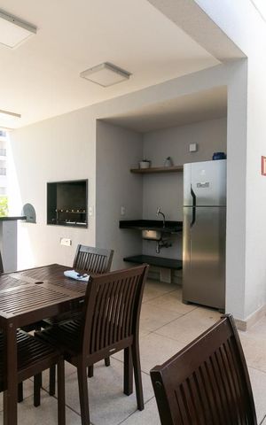 Apartamento à venda com 36m², 1 quarto e 1 vagaÁrea comum - Churrasqueira