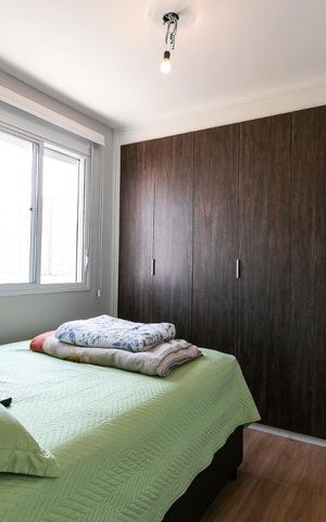 Apartamento à venda com 36m², 1 quarto e 1 vagaQuarto 1