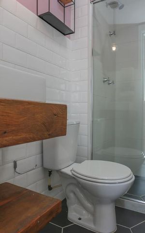 Apartamento à venda com 55m², 2 quartos e 1 vagaBanheiro Social
