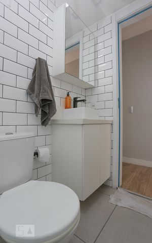 Apartamento à venda com 55m², 2 quartos e 1 vagaBanheiro da Suíte