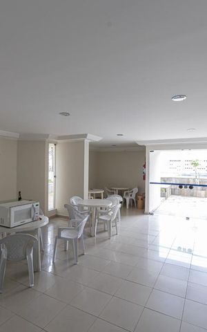 Apartamento para alugar com 64m², 2 quartos e 1 vagaÁrea comum - Salão de festas