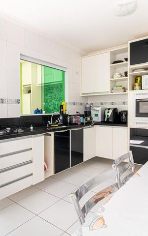Casa de condomínio para alugar com 110m², 3 quartos e 2 vagasCozinha