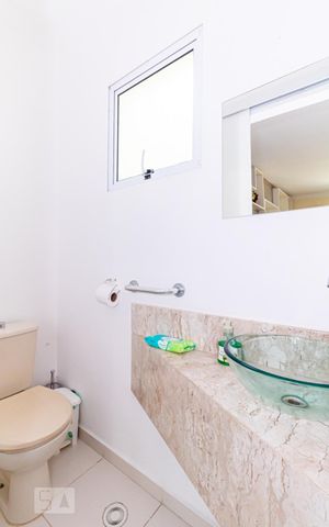 Casa de condomínio para alugar com 110m², 3 quartos e 2 vagasLavabo