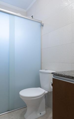Casa à venda com 120m², 3 quartos e 2 vagas Casa à venda com 120m², 3 quartos e 2 vagasBanheiro da Suíte