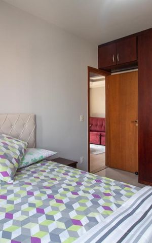 Apartamento à venda com 70m², 2 quartos e 2 vagasQuarto 1 - Suíte