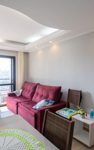 Apartamento à venda com 70m², 2 quartos e 2 vagasSala