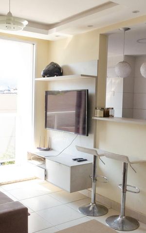 Apartamento à venda com 54m², 2 quartos e 1 vaga Apartamento à venda com 54m², 2 quartos e 1 vagaSala