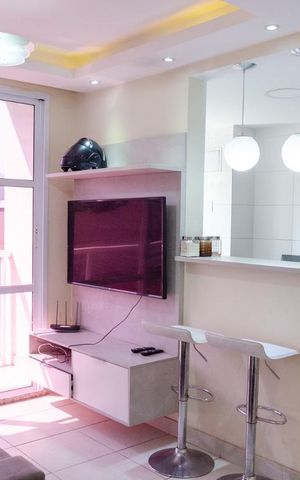 Apartamento à venda com 54m², 2 quartos e 1 vaga Apartamento à venda com 54m², 2 quartos e 1 vagaSala