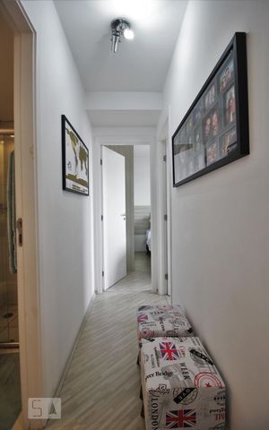 Apartamento para alugar com 67m², 2 quartos e 1 vagaCorredor