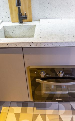 Studio à venda com 49m², 1 quarto e 1 vaga Studio à venda com 49m², 1 quarto e 1 vagaCozinha