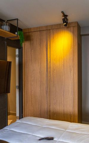 Studio à venda com 49m², 1 quarto e 1 vaga Studio à venda com 49m², 1 quarto e 1 vagaQuarto