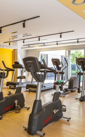 Studio à venda com 49m², 1 quarto e 1 vaga Studio à venda com 49m², 1 quarto e 1 vagaÁrea comum - Academia