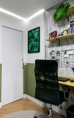 Apartamento à venda com 65m², 3 quartos e 1 vagaQuarto 2