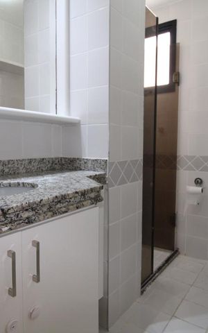 Apartamento à venda com 93m², 3 quartos e 2 vagasBanheiro da Suíte