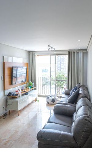 Apartamento à venda com 58m², 2 quartos e 1 vagaSala