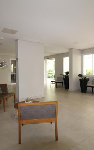 Apartamento para alugar com 35m², 1 quarto e 1 vagaHall social