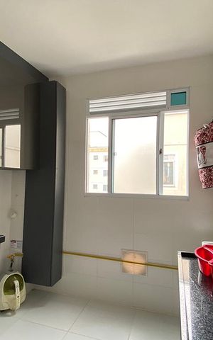 Apartamento à venda com 42m², 2 quartos e 1 vagaCozinha e Área de Serviço