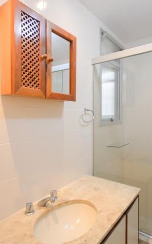 Apartamento para alugar com 98m², 2 quartos e 1 vagaBanheiro Suíte