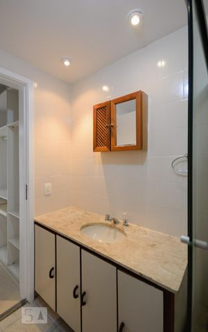 Apartamento para alugar com 98m², 2 quartos e 1 vagaBanheiro Suíte