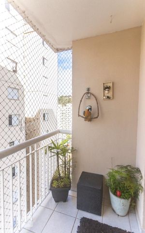 Apartamento à venda com 86m², 3 quartos e 1 vagaVaranda