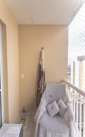 Apartamento à venda com 86m², 3 quartos e 1 vagaVaranda