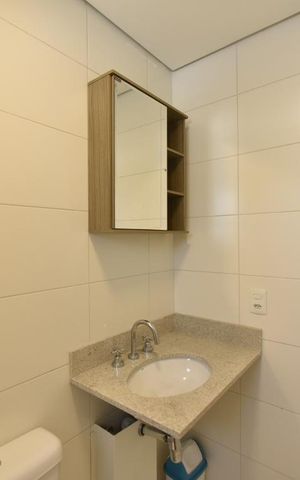Apartamento à venda com 99m², 3 quartos e 2 vagasBanheiro da suite