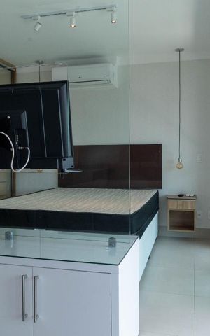 Apartamento para alugar com 55m², 1 quarto e 2 vagas Apartamento para alugar com 55m², 1 quarto e 2 vagasStudio
