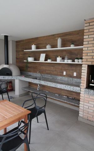 Apartamento à venda com 38m², 2 quartos e sem vagaÁrea comum - Churrasqueira