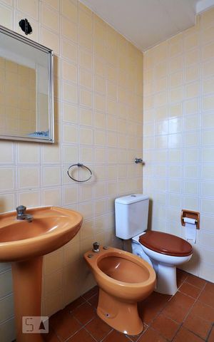 Apartamento para alugar com 122m², 3 quartos e 1 vagaBanheiro da Suíte