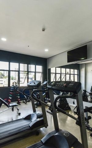 Apartamento à venda com 45m², 1 quarto e 1 vaga Apartamento à venda com 45m², 1 quarto e 1 vagaAcademia