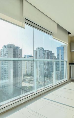 Apartamento à venda com 51m², 1 quarto e 1 vagaVaranda