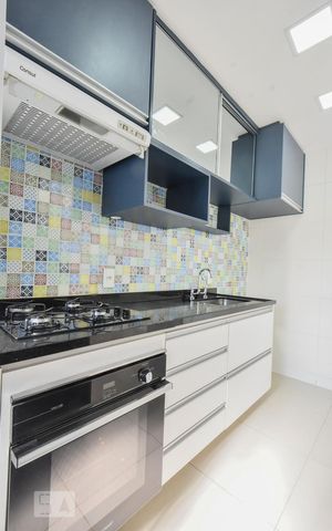Apartamento à venda com 51m², 1 quarto e 1 vagaCozinha