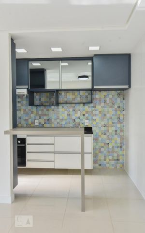 Apartamento à venda com 51m², 1 quarto e 1 vagaCozinha
