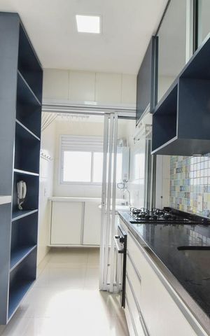 Apartamento à venda com 51m², 1 quarto e 1 vagaCozinha