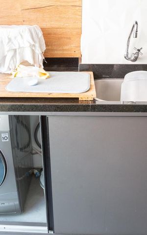 Studio para alugar com 35m², 1 quarto e 1 vaga Studio para alugar com 35m², 1 quarto e 1 vagaLavanderia