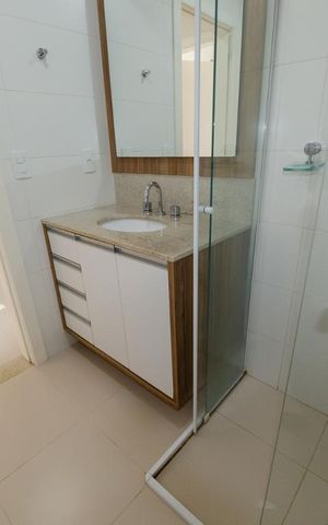 Apartamento para alugar com 60m², 2 quartos e 1 vaga Apartamento para alugar com 60m², 2 quartos e 1 vagaBanheiro