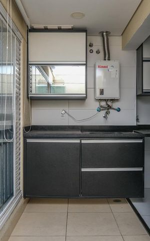 Apartamento para alugar com 56m², 2 quartos e 2 vagas Apartamento para alugar com 56m², 2 quartos e 2 vagasVaranda