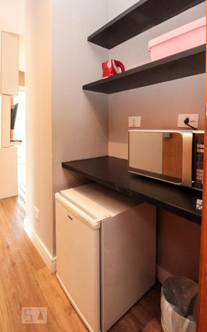 Studio à venda com 33m², 1 quarto e 1 vaga Studio à venda com 33m², 1 quarto e 1 vagaCozinha