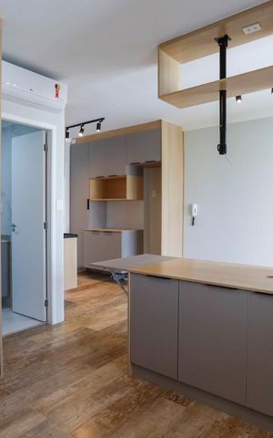 Apartamento à venda com 37m², 1 quarto e 1 vagaQuarto