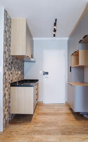 Apartamento à venda com 37m², 1 quarto e 1 vagaCozinha