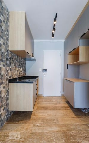 Apartamento à venda com 37m², 1 quarto e 1 vagaCozinha