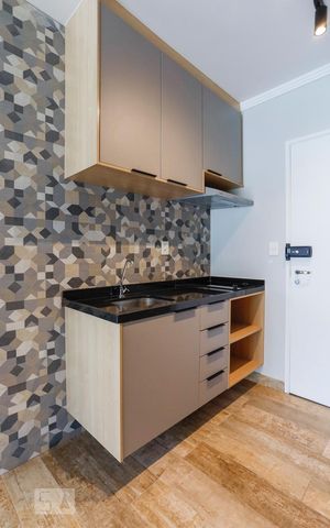 Apartamento à venda com 37m², 1 quarto e 1 vagaCozinha